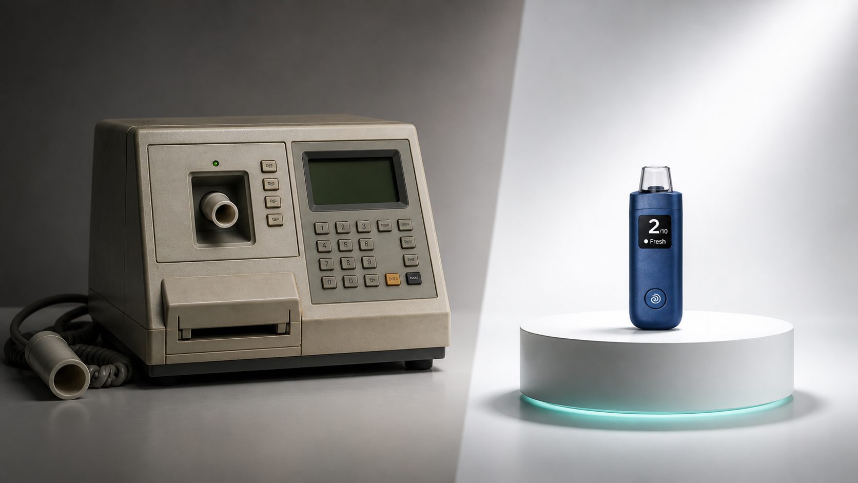 FreshIQ vs clinical halimeter