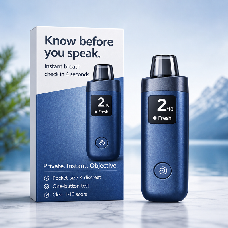FreshIQ Pocket Breath Checker